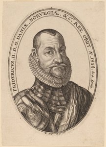 Frédéric II, roi de Danemark et de Norvège - Hendrik Goltzius