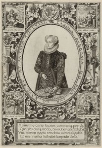 Portrait de Charlotte de Bourbon, 1581