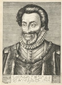 Portrait du roi Henri IV de France, vers 1600 - Hendrik Goltzius