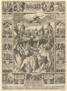 Punitio Tirannorum, des Allégories de la Foi Chrétienne, des Allégories Chrétiennes et Profanes - Hendrik Goltzius
