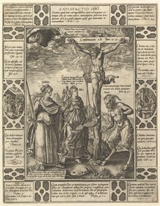 Satisfactio Christi, des Allégories de la Foi Chrétienne - Hendrik Goltzius