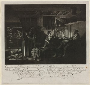 Jupiter et Mercure dans la maison de Philémon et Baucis