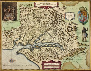 Carte de la Virginie