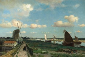 Trekvliet, 1870 - Hendrik Johannes Weissenbruch