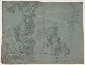 Le baptême du Christ. Étude antique d