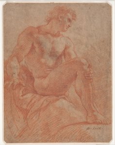 Modèle masculin assis - Hendrik Krock
