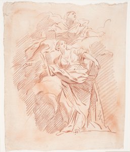 Deux figures féminines - Hendrik Krock
