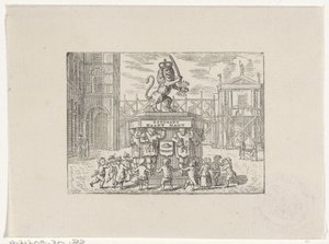 Enfants dansant en cercle autour d