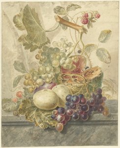 Nature morte avec fruits - Hendrik Schwegman