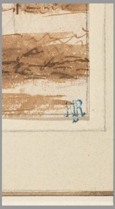 Dessin, ville sur un canal, 1750-70 - Hendrik Spilman
