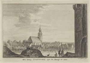 Vue sur Oostvoorne
