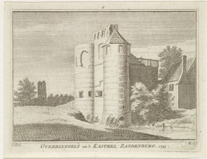 Ruine du château Zandenburg, Veere