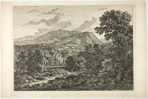 Paysage romain - Hendrik Voogd