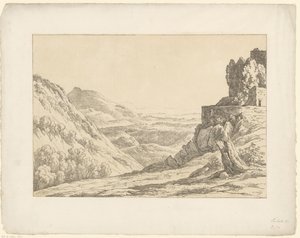Ruine avec vue panoramique