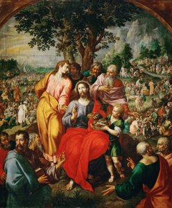 Le miracle des cinq pains et des deux poissons (la multiplication des pains)