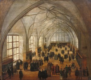 La salle Vladislav au château de Prague