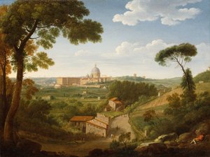 Le Vatican depuis Monte Mario