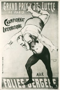 Henri G. Ibels: Grand Prix de Lutte de Paris … (litho) - Henri Gabriel Ibels