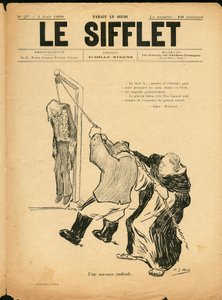 Le Sifflet, numéro 27, Satirique en N & B
