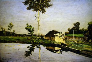 Paysage à Saint-Prive (Yonne)