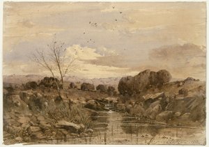 Paysage avec ruisseau - Henri-Joseph Harpignies