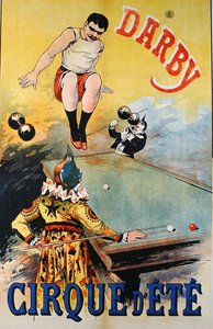 Affiche publicitaire pour le 