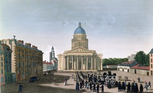 Procession funéraire devant le Panthéon, c.1815-20