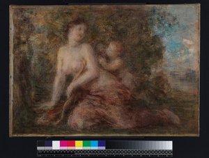 Vénus et Cupidon - Henri (attr. to) Fantin Latour