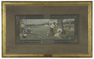 Esquisse pour la salle des mariages de la mairie du 14e arrondissement : Maternité, en 1889