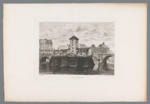 Vue du Pont Notre-Dame - Henri Alexandre Saffrey