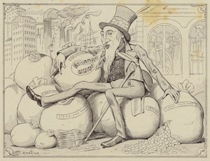 Oncle Sam - Henri Bonaventure (after) Monnier
