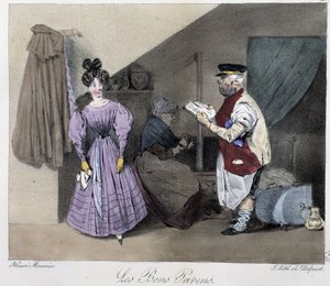 Les bons parents - Henri Bonaventure Monnier