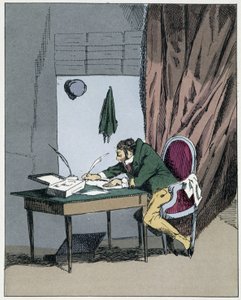 Surnuméraire - dans "Mœurs administratives" par Henri Monnier
