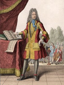 Portrait de Jean-Baptiste Lully (1632-1687) - Henri Bonnart