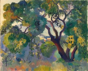 Paysage près de St. Tropez - Henri Charles Manguin