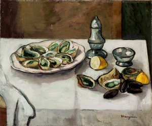 Nature morte avec huîtres