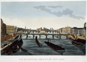 Vue du Pont des Arts et du Pont Neuf - Henri Courvoisier Voisin