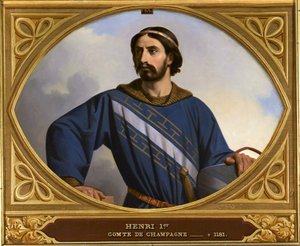 Comte Henri Ier de Champagne 1127-1181, dit le Libéral, 1844