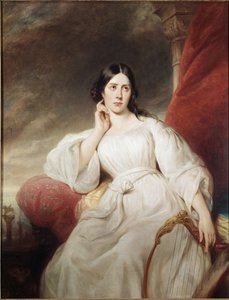 Portrait de Maria Garcia dite la Malibran, dans le rôle de Desdemona