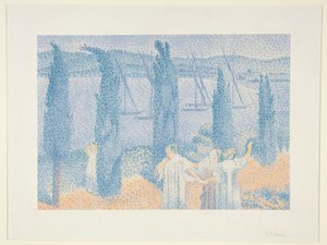 La Promenade - Henri Edmond Cross