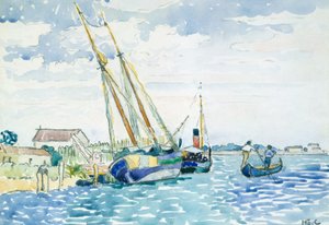 Scène marine (Bateaux près de Venise), 1903
