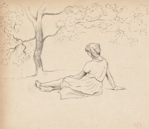 Étude pour "Les Blanchisseuses en Provence", c.1885-89