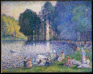 Le lac du Bois de Boulogne, c.1899 - Henri Edmond Cross