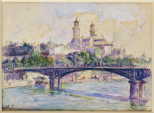 La Seine devant le Trocadéro - Henri Edmond Cross