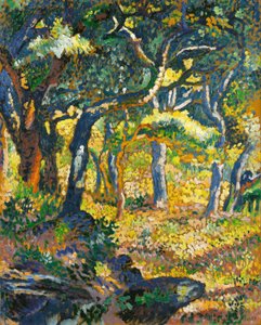 Une clairière en Provence - Henri Edmond Cross