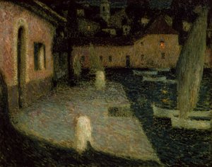 Le petit port, crépuscule