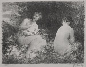 Baigneurs - Henri Fantin-Latour