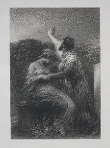 Le mage Baltazar et Fatime - Henri Fantin-Latour