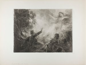 La fée des Alpes, première planche - Henri Fantin-Latour