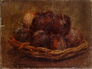 Un panier de prunes, 1869 - Ignace Henri Jean Fantin Latour